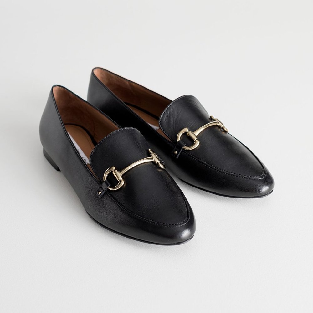 & Other Stories Equestrian Buckle Loafer